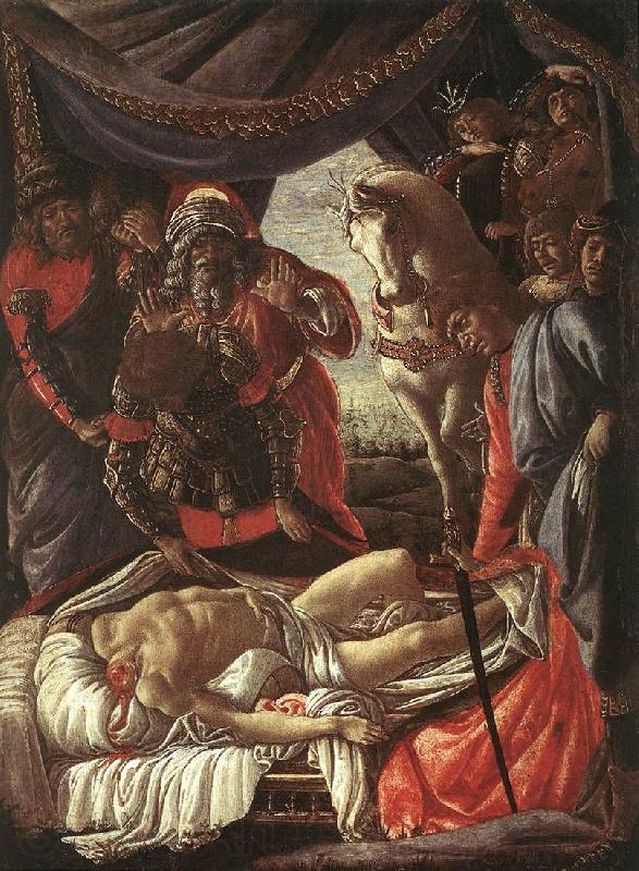 BOTTICELLI, Sandro The Discovery of the Murder of Holophernes bfg